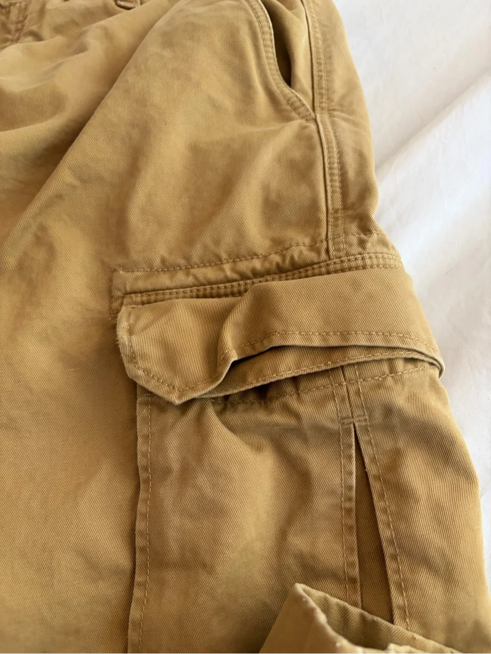 J. Crew Men's Tan Cargo Pants - Utility Style Size 34x34